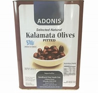 [KALAMATA10] OLIVES KALAMATA PITTED ADONIS 10KG D.W